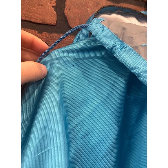 Kappa Tracktop with hidden Hoodie Blue Purple Jacket Vintage Full Zip RARE - Picture 10 of 16